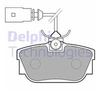 Set di pastiglie freno DELPHI LP1733, posteriore