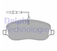 Set di pastiglie freno DELPHI LP1792, fronte