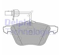 Set di pastiglie freno DELPHI LP1801, anteriore