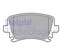 Set di pastiglie freno DELPHI LP1824, posteriore