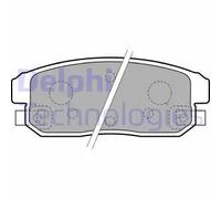 DELPHI LP1829 Kit pastiglie freni