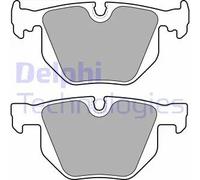 Set di pastiglie freno DELPHI LP1834, posteriore