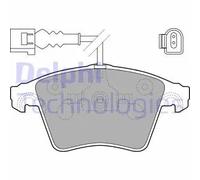 Set di pastiglie freno DELPHI LP1914, anteriore