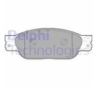DELPHI LP2020 Kit pastiglie freni
