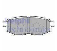 DELPHI LP2076 Kit pastiglie freni