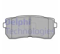 Set di pastiglie freno DELPHI LP2095, posteriore