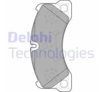 Set di pastiglie freno DELPHI LP2117, anteriore