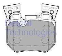 Delphi Kit pastiglie freni LP2121 Low-Metallic posteriore per BMW 3