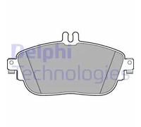 Set di pastiglie freno DELPHI LP2441, anteriore