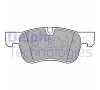 Set di pastiglie freno DELPHI LP2689, anteriore
