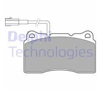 Pastiglie freno LP3157 DELPHI per LANCIA ALFA ROMEO MASERATI