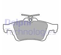DELPHI LP3207 Kit pastiglie freni