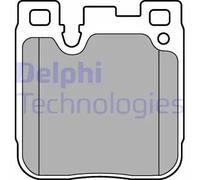 Delphi Kit pastiglie freni LP3249 Low-Metallic