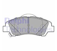 Set di pastiglie freno DELPHI LP3265, anteriore