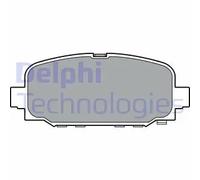 Set di pastiglie freno DELPHI LP3398, posteriore