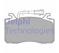 Set di pastiglie freno DELPHI LP3435, anteriore
