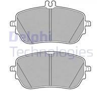 DELPHI Kit pastiglie freno LP3485 – Freno a disco anteriore Low-Metallic per MERCEDES-BENZ