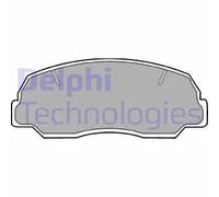 DELPHI LP400 Kit pastiglie freni