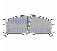 Set di pastiglie freno DELPHI LP530, anteriore