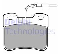Delphi Set pastiglie freno LP563 Anteriore per Citroën/Peugeot