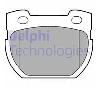 Delphi Set pastiglie freno LP777 posteriore per Land Rover Defender