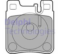 Set di pastiglie freno DELPHI LP841, posteriore