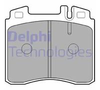LP842 Kit pastiglie pattini freno Delphi Anteriore per MERCEDES CLASSE S SEC/CL