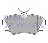 DELPHI LP848 Kit pastiglie freno, Freno a disco per OPEL,VAUXHALL
