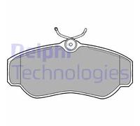 Set di pastiglie freno DELPHI LP913, anteriore