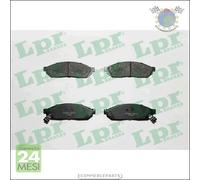 Pastiglie freno LPR Anteriore per HONDA CIVIC II I SUZUKI ALTO