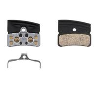 Pastiglie freno metalliche shimano p04c mf per freni shimano xtr deore xt 4 pistoncini