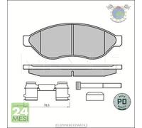 Pastiglie freno Meyle Anteriore per CITROEN JUMPER II FIAT DUCATO PEUGEOT BOXER