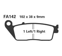 PASTIGLIE FRENO MOTO EBC SFA142HH SINTERIZZATE BMW HONDA KAWASAKI