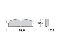 Moto-Master Pastiglie freno SinterPRO Racing Offroad ECE R90 091211