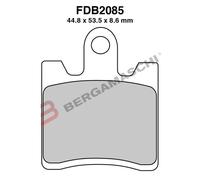 PASTIGLIE FRENO MOTO PER FDB2085ST > 4PZ X CONF. SUZUKI AN BURGMAN 250 96>06