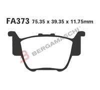Ebc Pastiglie Freno Sinterizzate Fa-r Series Fa373r