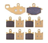 Pastiglie Freno Moto Per Kawasaki Per Ninja ZX6R ZX-6R ZX 6R ZX600 ZX 600 R9F RAF RBF RCF RDF P7F P8F 599CC 2007-2013 Pastiglie Freno Anteriori E Posteriori Moto Pastiglie Dei Freni(Front and Rear)