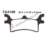 EBC Brakes FA314R Kit pastiglie freni