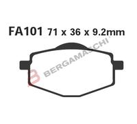 Pastiglie Sinterizzate EBC FA101R Posteriore per Yamaha Dt 125 R TZR 50 XT 600 E