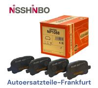 Pastiglie freno NISSHINBO ANTERIORI per TOYOTA COROLLA E11 / Compact / Statio...