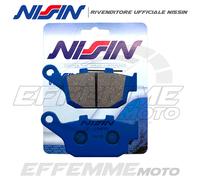 Pastiglie freno NISSIN : 1 coppia posteriori cod. 2P-204NS