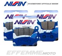 Pastiglie freno NISSIN : 2 Coppie anteriori 2P-225NS + 1 coppia post. 2P-204NS