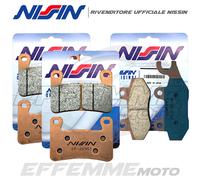 Pastiglie freno NISSIN Sinterizzate : 2 Coppie ant. 2P-289ST + 1 Post. 2P-211ST