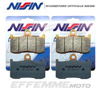 Pastiglie freno NISSIN Sinterizzate : 2 Coppie anteriori Cod. 2P-287ST