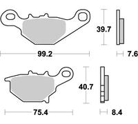 MOTO MASTER 094821 PASTIGLIE FRENO NITRO PER SUZUKI RM 85 L BIG WHEEL 2016