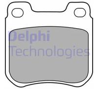 Pastiglie freno Organic LP1441 DELPHI per SAAB 900 II 900 II Cabriolet 9-5 9-3
