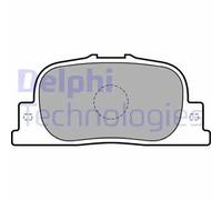 Pastiglie freno Organic LP1740 DELPHI per TOYOTA CAMRY CAMRY Tre volumi