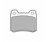 DELPHI Kit pastiglie freni Posteriore non predisposto per visualizzazione avviso usura senza accessori LP440