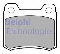 Pastiglie freno Organic LP440 DELPHI per MERCEDES-BENZ 190 Coupé