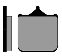 PASTIGLIE FRENO ORGANICHE BRENTA 3107 ANTERIORE NORTON COMMANDO CAFE RACER 961